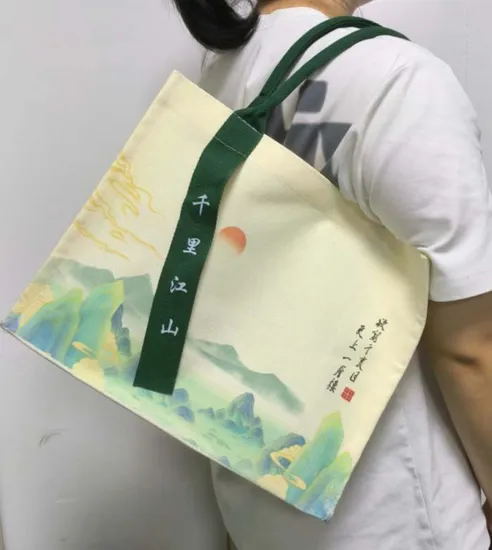 Sac en toile durable réutilisable et écologique