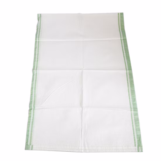 Sacs de sac tissés par PP ultrasoniques stratifiés par impression personnalisée en plastique de la Chine 75*115